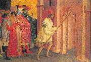 Lambertini, Michele di Matteo The Emperor Heraclius Carries the Cross to Jerusalem painting